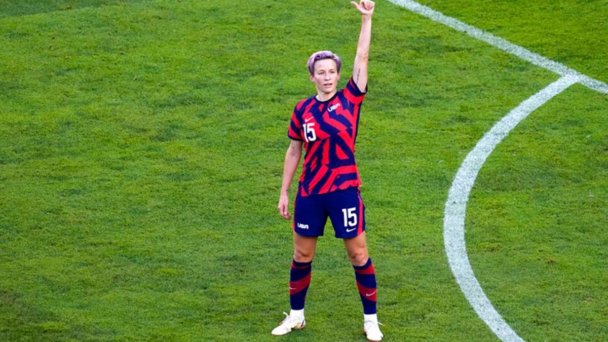 Donald Trump criticó a la jugadora de futbol Megan Rapinoe