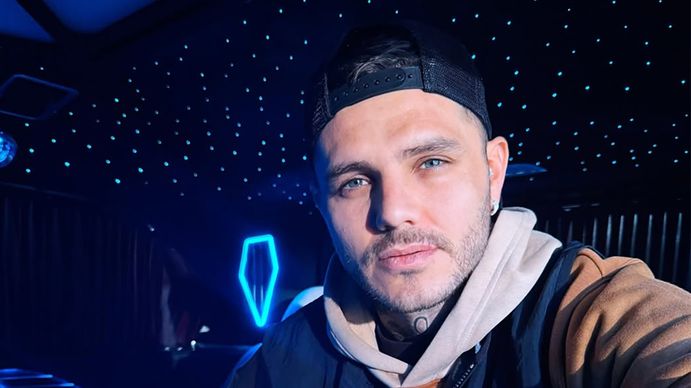 La salida nocturna de Mauro Icardi donde se mostró con una bella morocha