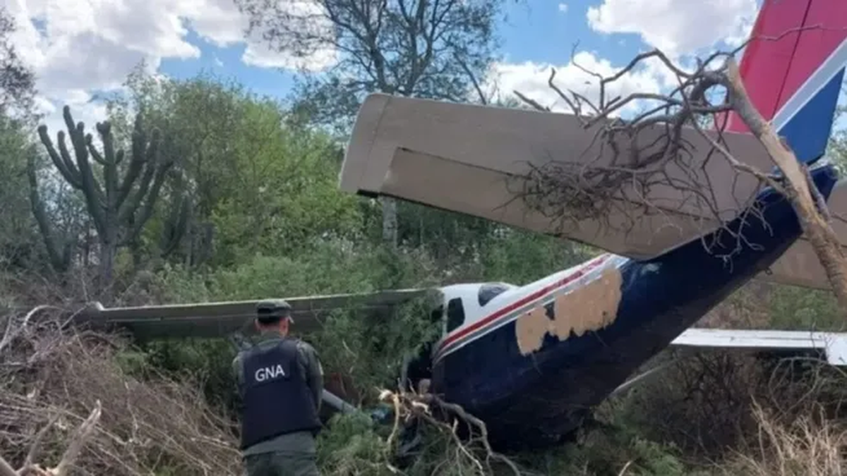 La avioneta cayó el martes en Salta. (Foto: archivo). La avioneta cayó el martes en Salta. (Foto: archivo).