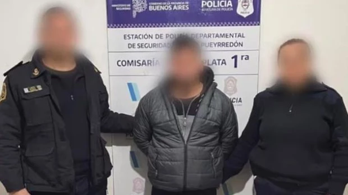 Detuvieron al acusado de golpear y maltratar a adultos mayores en un geriátrico. (Foto: Policía)