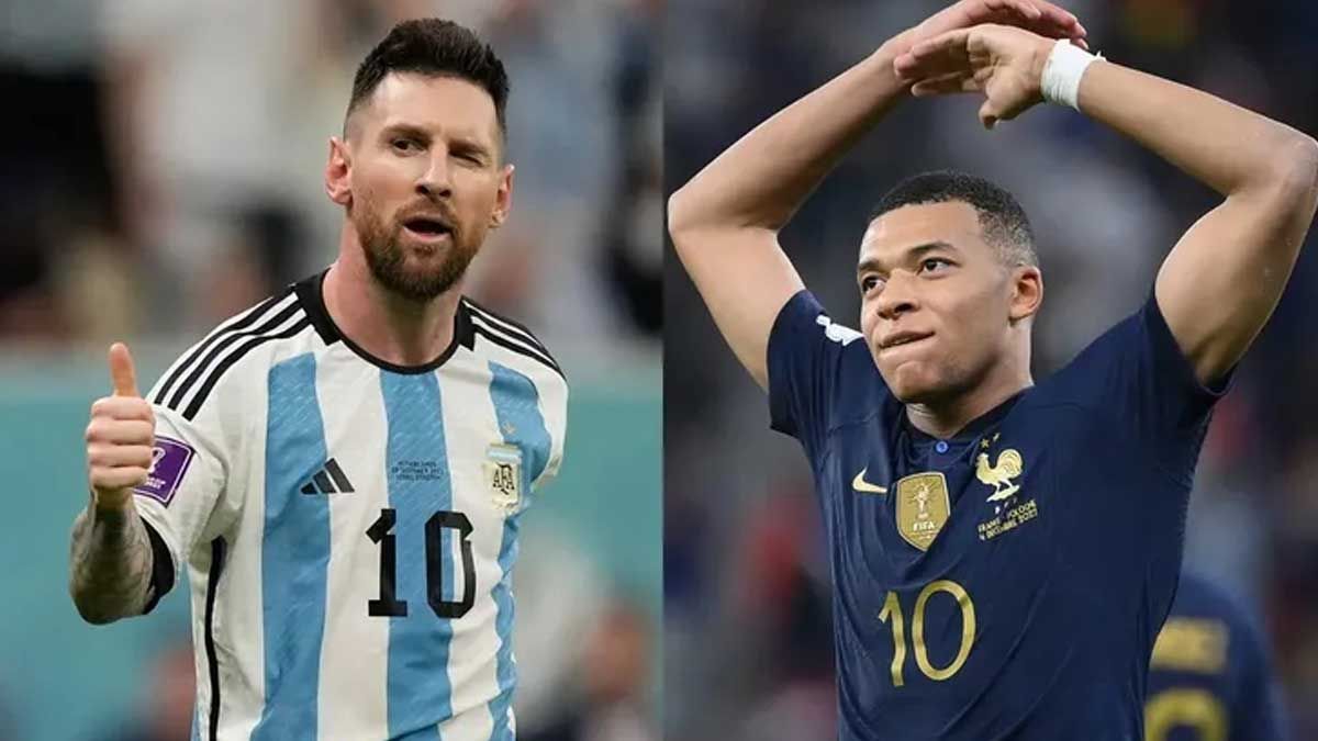 Messi y Mbappé