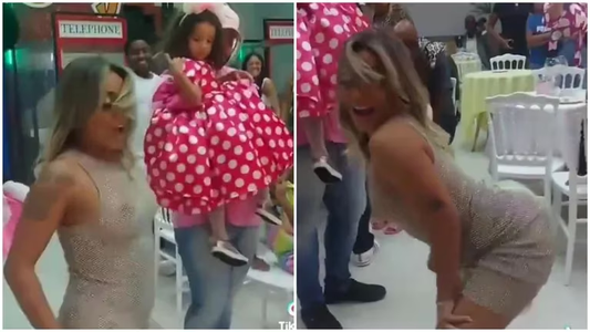 El video de la mamá que le arruina el cumple a su hija con un baile hot