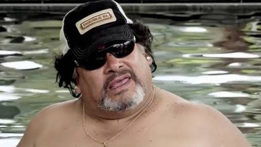 Roly Serrano engordó para parecerse a Maradona