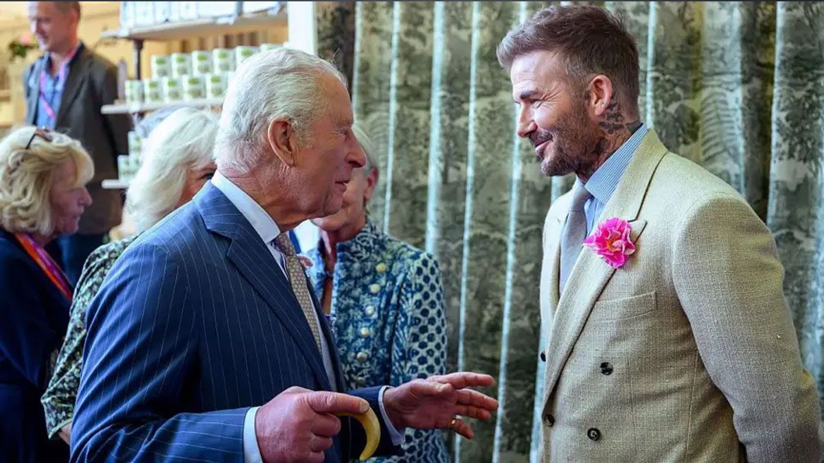 Desde la semana próxima, por decisión del rey Carlos III, David Beckham pasara a ser llamado 
