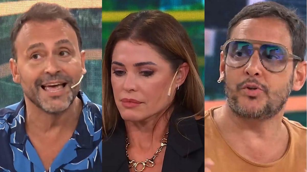 La broma de Pamela David que desconcertó en pleno vivo a Rodrigo Lussich y Adrián Pallares