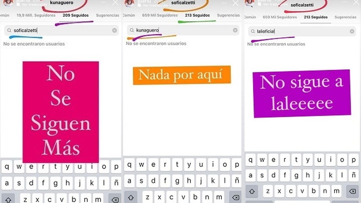 Tal parece que el Kun Agüero y Sofía Calzetti ya no se siguen en las redes sociales.