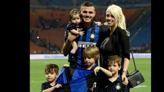 Icardi goleador del Calcio italiano: así lo mimó Wanda Nara