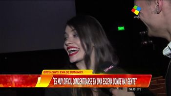 Eva De Dominici dejó más dudas que certezas: ¿Cambió a Furriel por Sbaraglia?