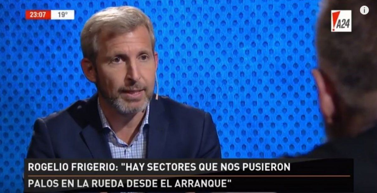 Frigerio busca llevar tranquilidad al mercado: Vamos a poder pasar el test de las Lebacs