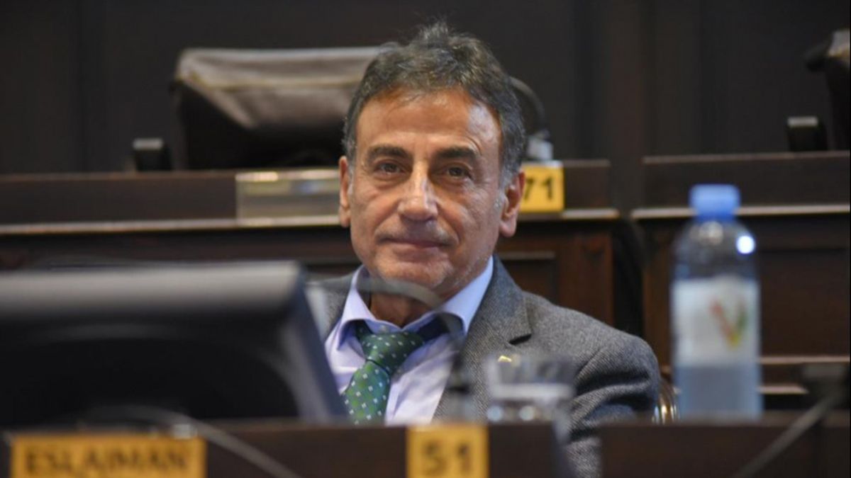 Le hackearon el WhatsApp al diputado massista Rubén Eslaiman. (Foto: Provincia Noticias)