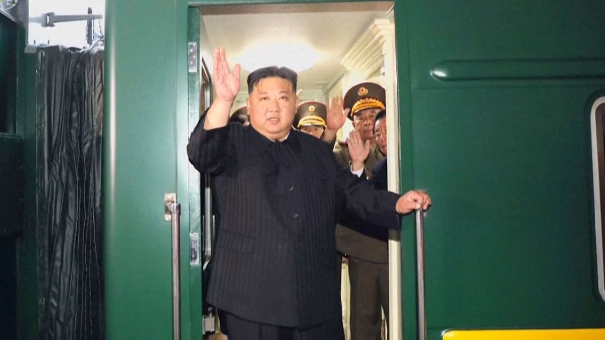 El curioso tren del dictador Kim Jong Un