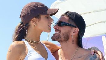 El descuido hot de Rodrigo de Paul en una foto con Tini Stoessel que encendió las redes