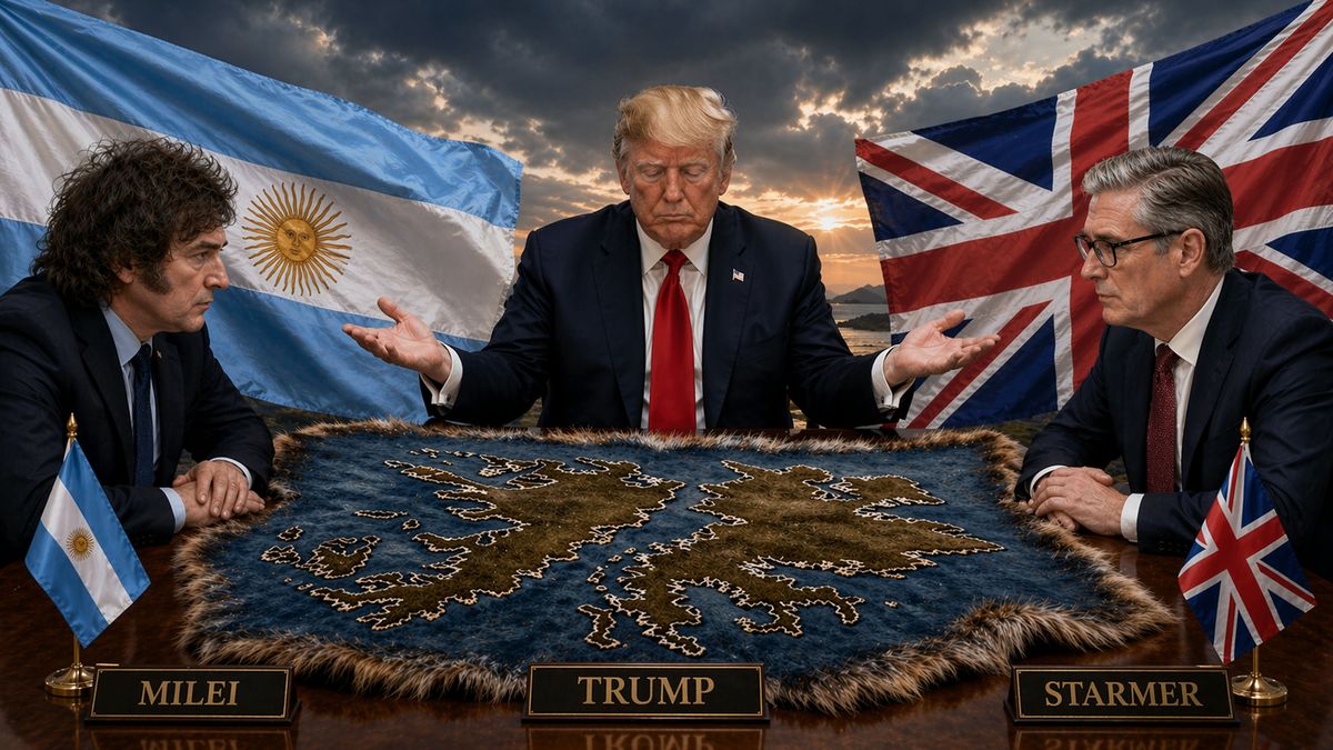 Estados Unidos le suelta la mano al Reino Unido en el apoyo por la ocupación de las Islas Malvinas? (Foto: A24.com)