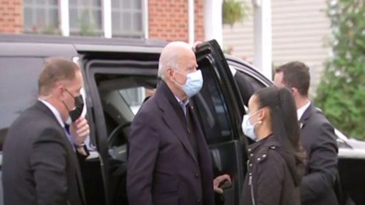 Biden, con más presencia del servicio secreto como custodia, otra señal de su inminente triunfo