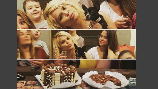 Nazarena Vélez festejó su cumpleaños en familia