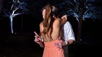 ¡Cuánto amor! Antonella le regaló a Messi una foto de película