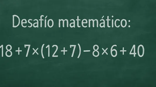 Desafío matemático: la cuenta es fácil, pero muchos caen en un error frecuente