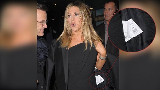 Mirá qué figura asistió a un evento con la etiqueta de su abrigo puesta