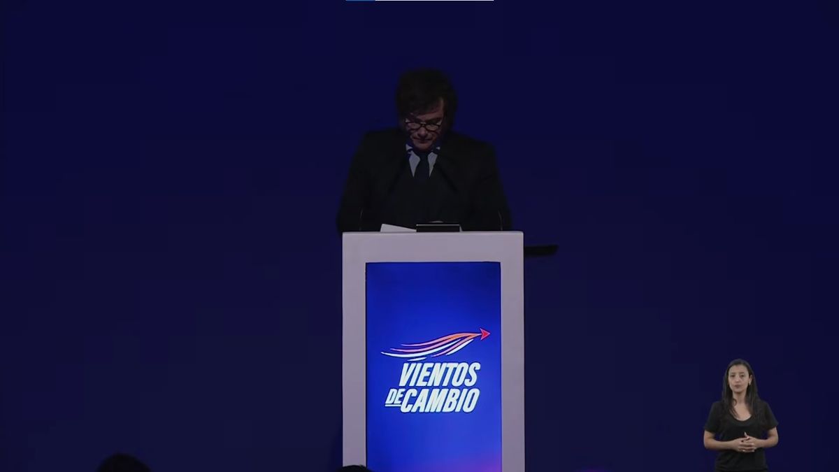 El presidente defendió el rumbo de su gestión durante un encuentro de la Fundación Libertad y Progreso. (Foto: captura de pantalla)