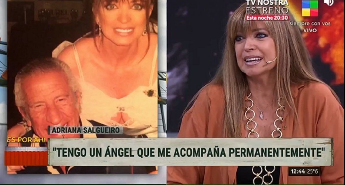 Adriana Salgueiro reveló las asombrosas señales que recibe de su padre