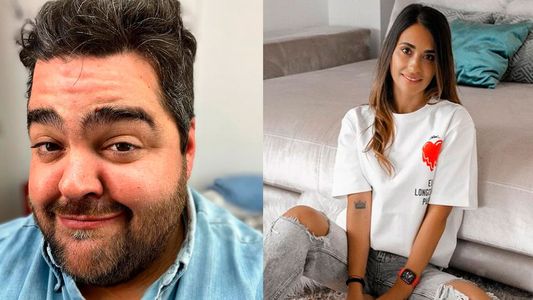 Darío Barassi reveló el intercambio de mensajes que tuvo con Antonela Roccuzzo en el que pasó vergüenza