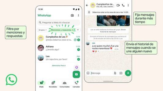 WhatsApp presentó nuevas funciones para grupos: cuáles son las principales novedades