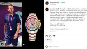 mundial qatar 2022: el reloj rolex de harry kane que vale 500 mil libras y tiene los colores de la bandera lgbt mundial qatar 2022: el reloj rolex de harry kane que vale 500 mil libras y tiene los colores de la bandera lgbt