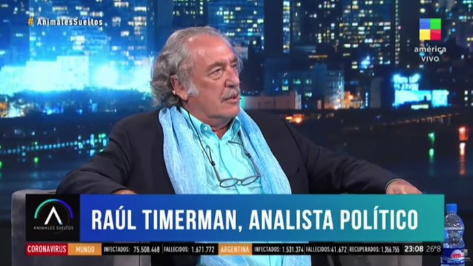 Raúl Timerman: Cristina le dio un ultimátum a Alberto Fernández
