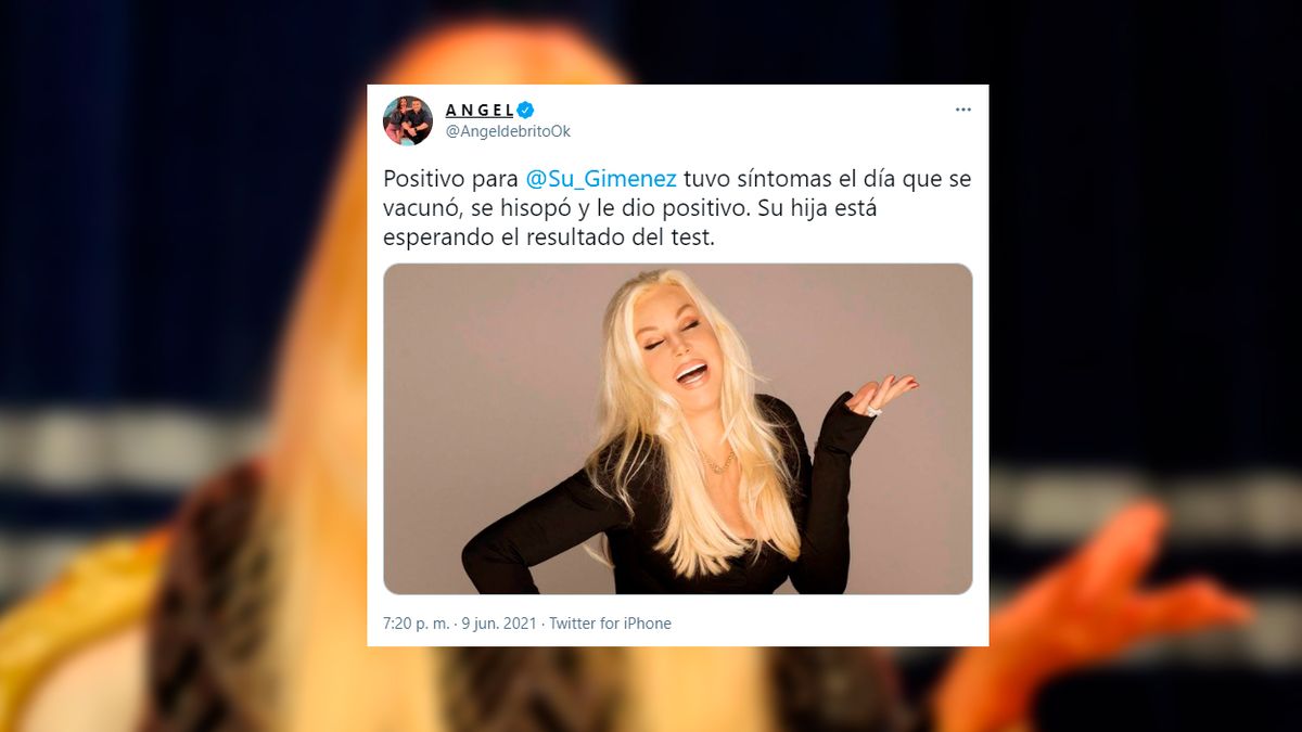 Ángel de Brito anunció que Susana Giménez dio positivo en coronavirus. Más tarde, la conductora salió al aire en A24 para confirmar la información. 