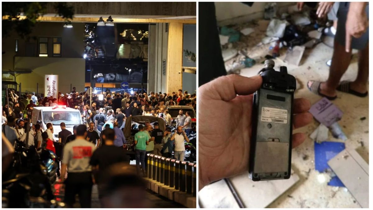 Caos e incendios en el Líbano: ahora explotaron los walkie talkies de miembros de Hezbollah