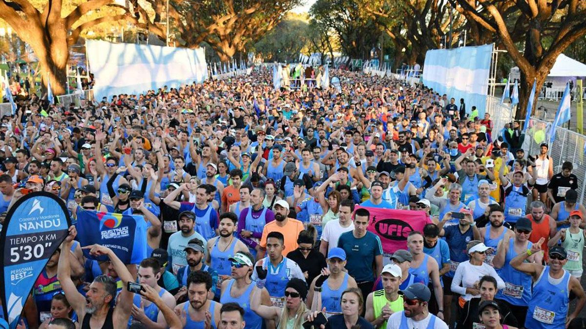 El maratón y los 21K de la Ciudad se correrán en simultáneo este domingo desde las 7.