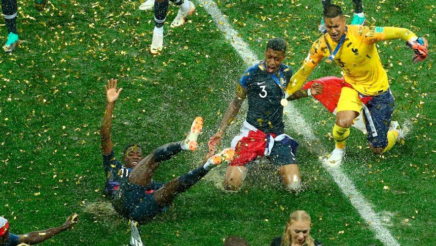 Los fotógrafos de Reuters eligieron las mejores imágenes que registraron durante el Mundial