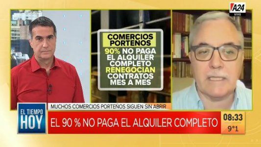 El 90% de los alquileres comerciales de la Ciudad no se paga por completo