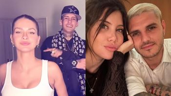 El picante gesto de la China Suárez a L-Gante en medio de la nueva crisis de Wanda Nara y Mauro Icardi