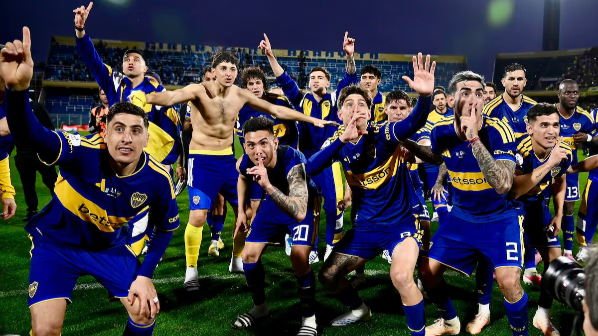 Boca Juniors revirtió el resultado ante Racing y se metió en semifinales de la Copa Argentina 2026. Foto: LA NACION