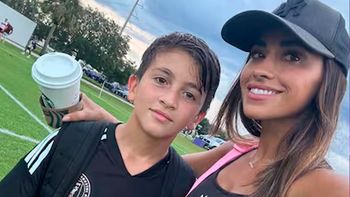 El video de Antonela Roccuzzo y su actitud en el partido de su hijo en Rosario que sorprendió a todos