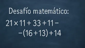 Desafío matemático: la cuenta es fácil, pero muchos cometen un error frecuente