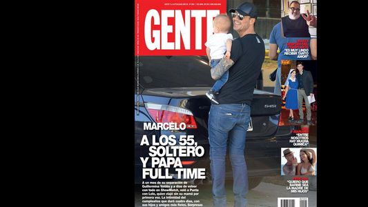A los 55 años: Marcelo Tinelli, soltero y papá full time