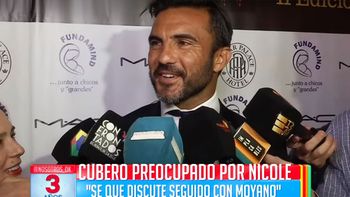 Cubero habló de la relación de Nicole y Facundo Moyano: Sé que discuten mucho