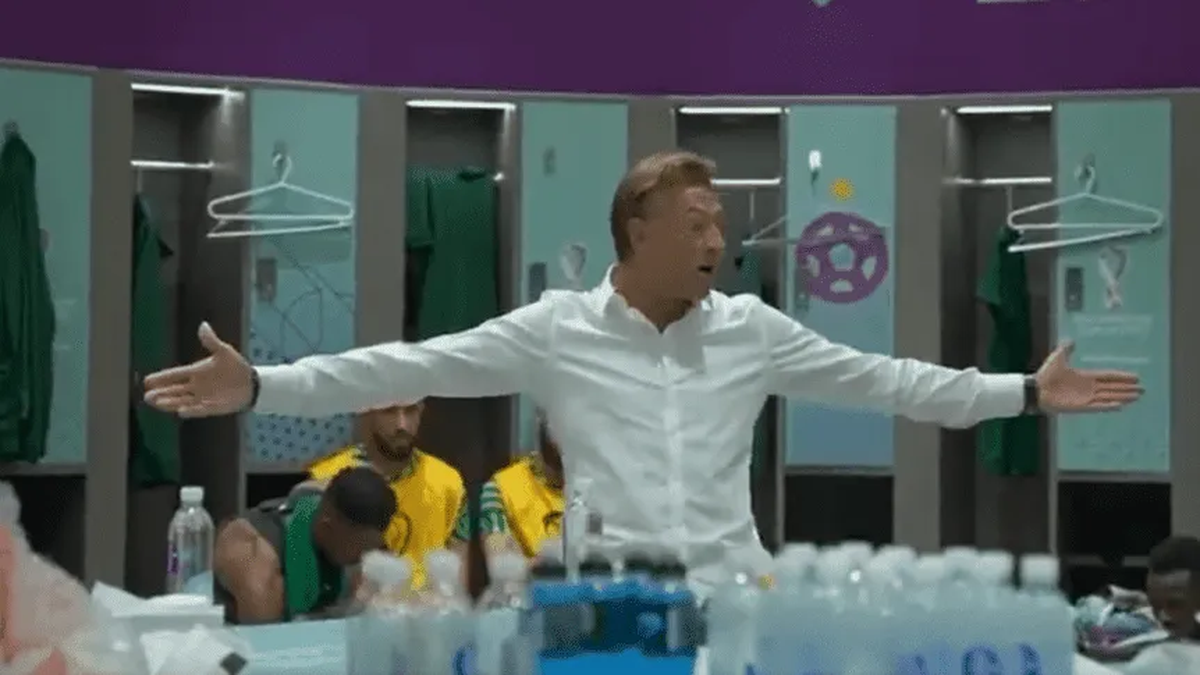 La arenga de Hervé Renard se hizo viral.