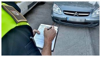 Los borra multas en acción (Foto: archivo). Los borra multas en acción (Foto: archivo).