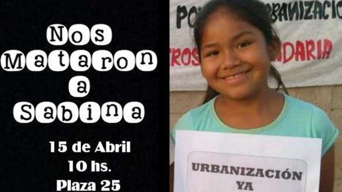 Violaron y asesinaron a una nena de 11 años que había salido a comprar pan
