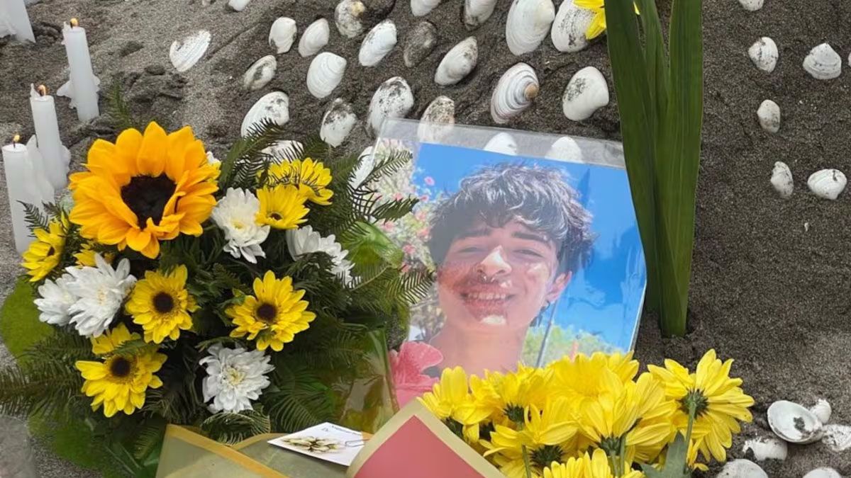 Alejandro, el joven que murió ahogado en una playa de Chile. (Foto: Gentileza La tercera)