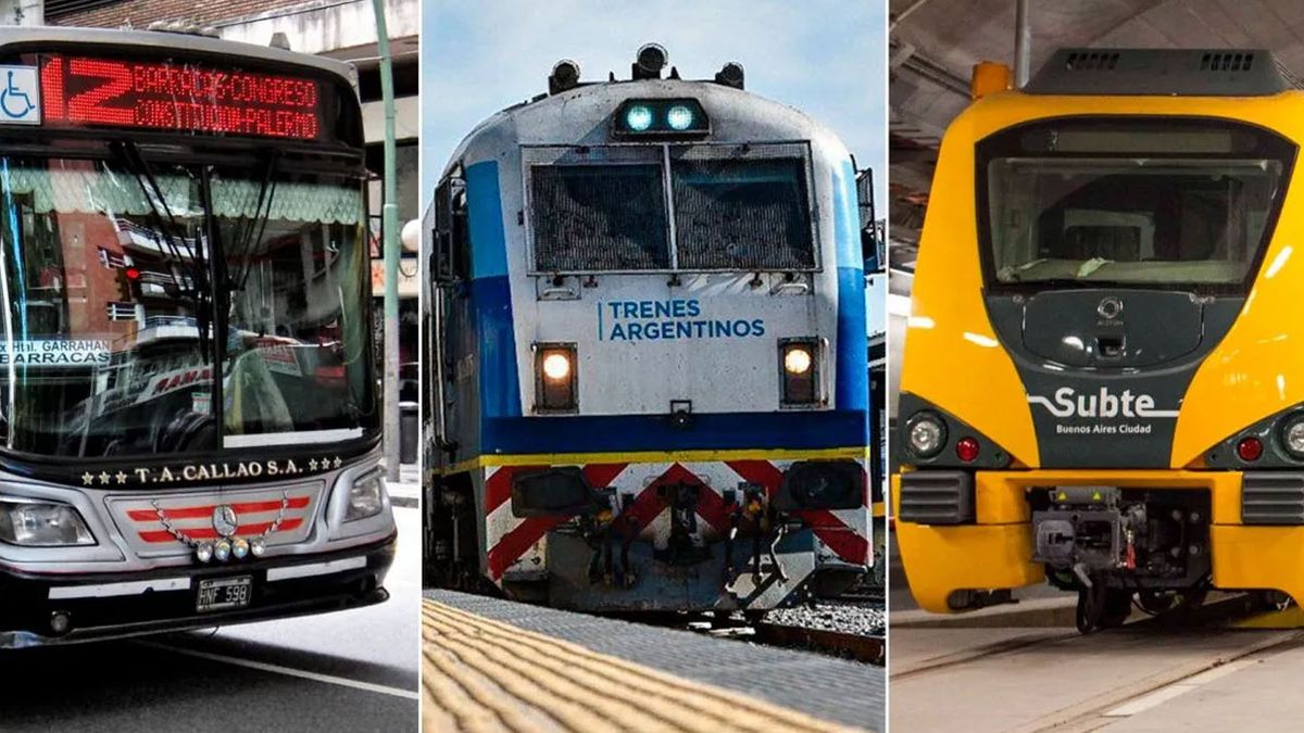 Cómo funcionará eltransporte en la Ciudad de Buenos Aires.&nbsp;