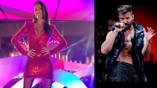 Pampita infraganti: enloqueció con Ricky Martin en Chile