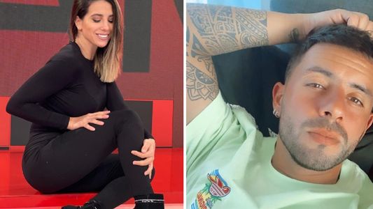 El palito de Matías Defederico a Cinthia Fernández mientras miraba Argentina-Colombia