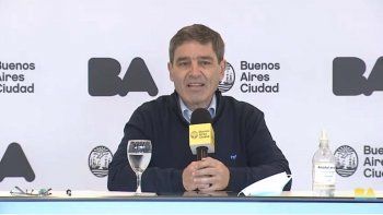 Quirós: En la Ciudad hemos cumplido un mes entero de descenso de casos de COVID-19
