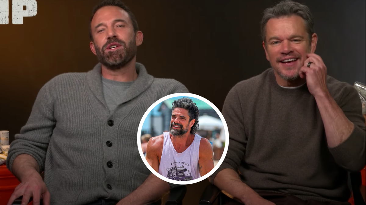 Matt Damon y Ben Affleck se burlaron de Luciano Castro por sus audios españolizados: Oye, Sarah...