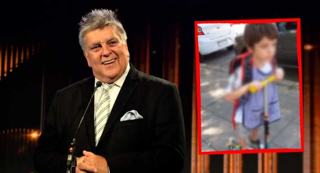 Luis Ventura compartió una foto del primer día de clases de su hijo Antoñito