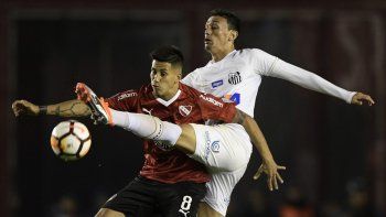 Copa Libertadores: Independiente no pudo quebrar a Santos y empataron 0 a 0 en la ida de los octavos de final